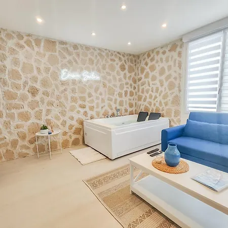 Appartement Evasion Santorin - Jacuzzi & Relax à Le Havre Extérieur photo